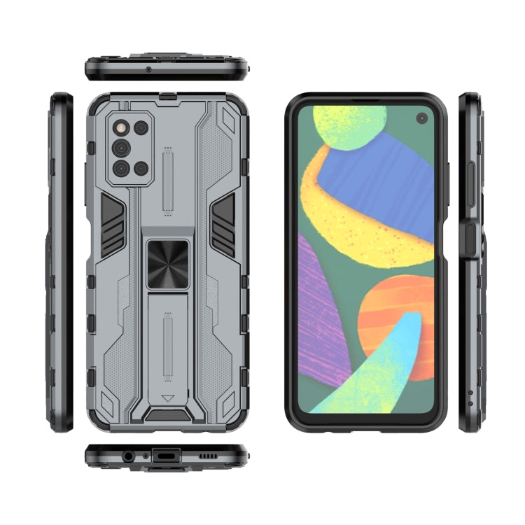 For Samsung Galaxy F52 5G Supersonic PC + TPU Shock-proof Case with Holder
