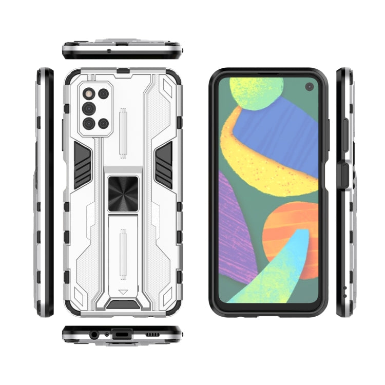 For Samsung Galaxy F52 5G Supersonic PC + TPU Shock-proof Case with Holder