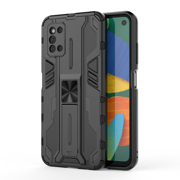 For Samsung Galaxy F52 5G Supersonic PC + TPU Shock-proof Case with Holder