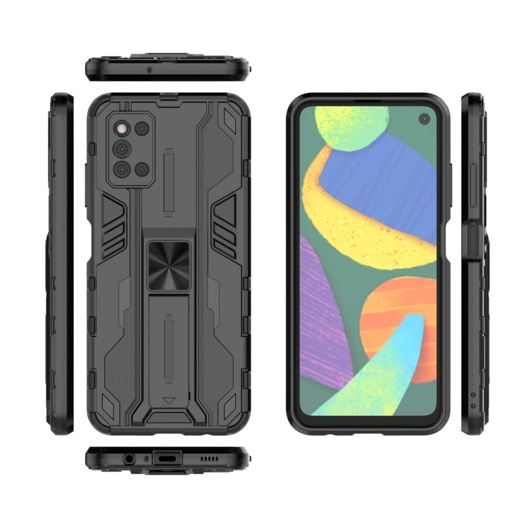 For Samsung Galaxy F52 5G Supersonic PC + TPU Shock-proof Case with Holder