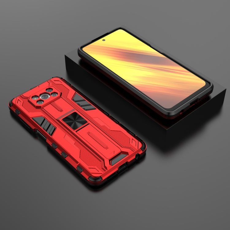 For Xiaomi Poco X3 NFC Supersonic PC + TPU Shock-proof Case with Holder