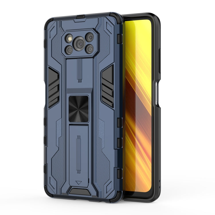 For Xiaomi Poco X3 NFC Supersonic PC + TPU Shock-proof Case with Holder
