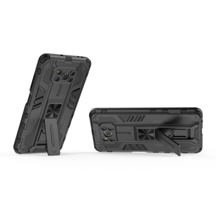 For Xiaomi Poco X3 NFC Supersonic PC + TPU Shock-proof Case with Holder