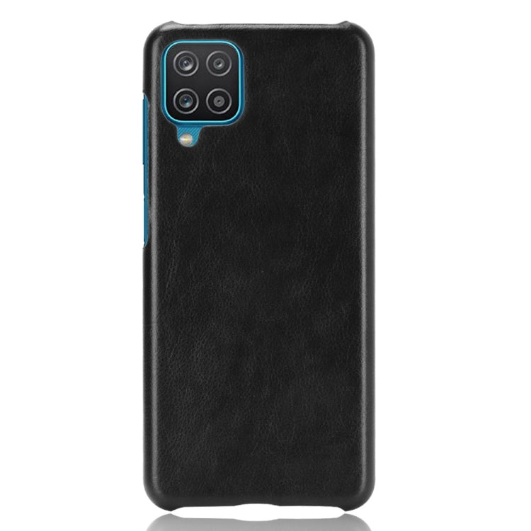 For Samsung Galaxy A22 4G Shockproof Litchi Texture PC + PU Case