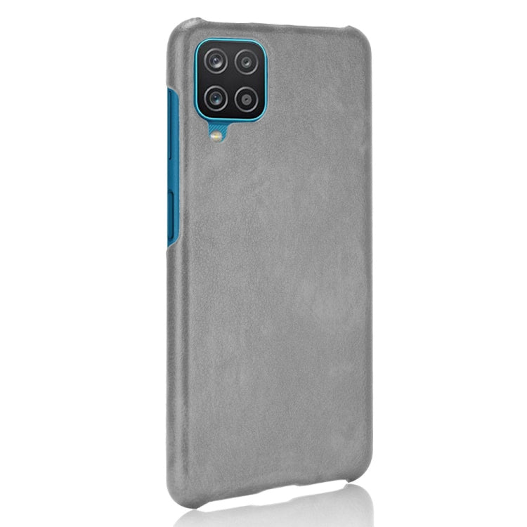 For Samsung Galaxy A22 4G Shockproof Litchi Texture PC + PU Case