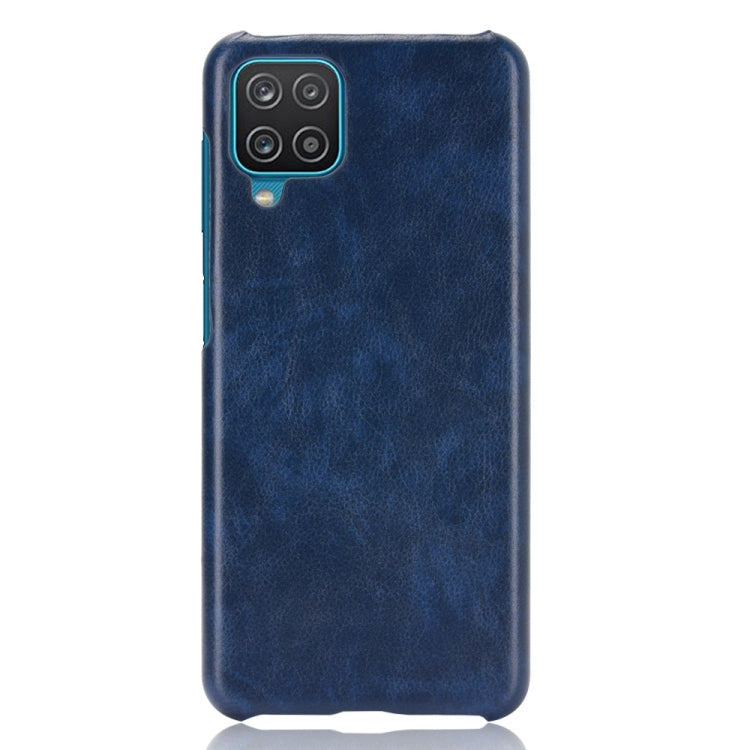 For Samsung Galaxy A22 4G Shockproof Litchi Texture PC + PU Case