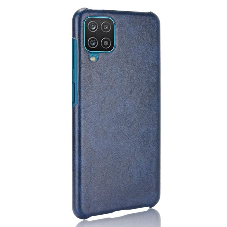 For Samsung Galaxy A22 4G Shockproof Litchi Texture PC + PU Case