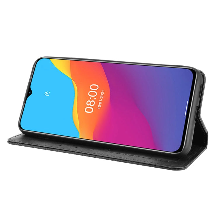 For Ulefone Note 10 Magnetic Buckle Retro Crazy Horse Texture Horizontal Flip Leather Case with Holder & Card Slots & Photo Frame