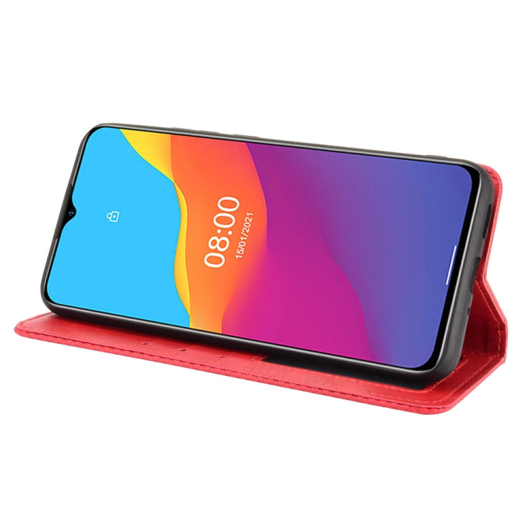 For Ulefone Note 10 Magnetic Buckle Retro Crazy Horse Texture Horizontal Flip Leather Case with Holder & Card Slots & Photo Frame