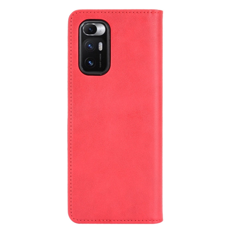 For Xiaomi Mi Mix Fold Magnetic Buckle Retro Crazy Horse Texture Horizontal Flip Leather Case with Holder & Card Slots & Photo Frame