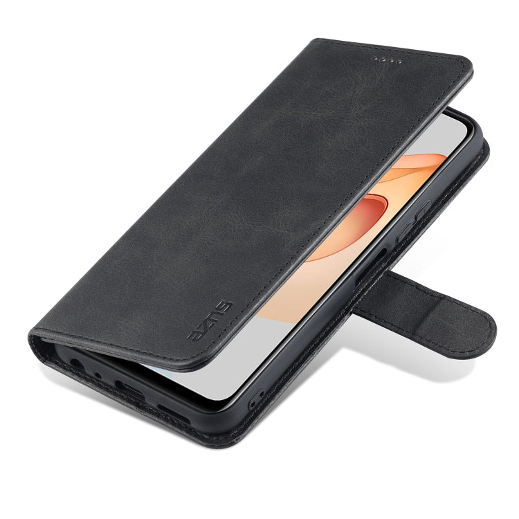 For vivo Y52S / iQOO U3 AZNS Skin Feel Calf Texture Horizontal Flip Leather Case with Card Slots & Holder & Wallet