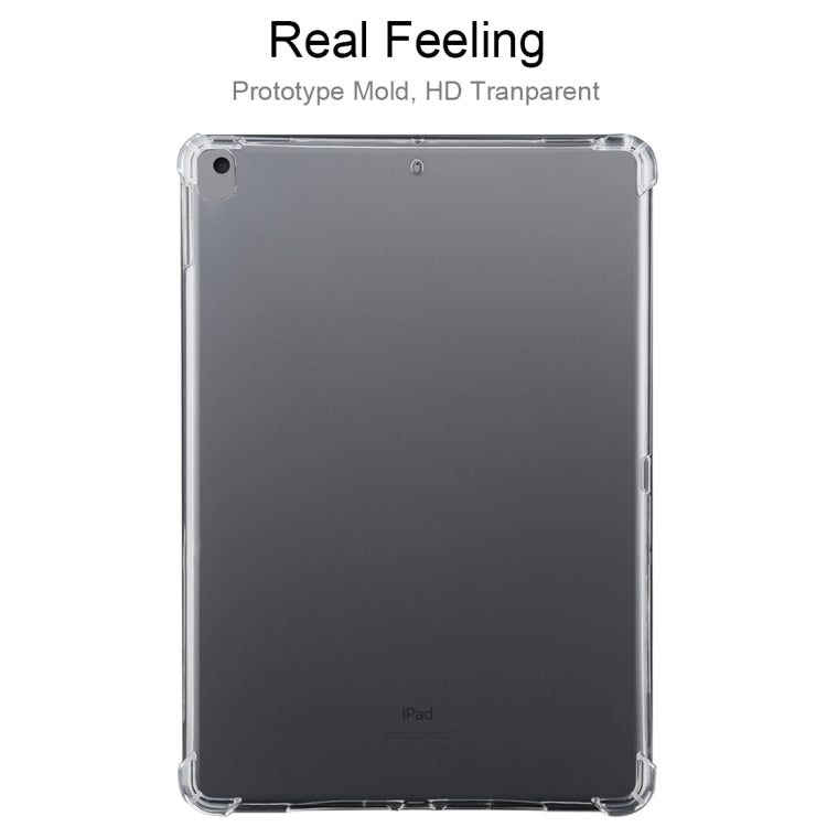 For iPad 10.2 Shckproof 3mm Transparent TPU Case