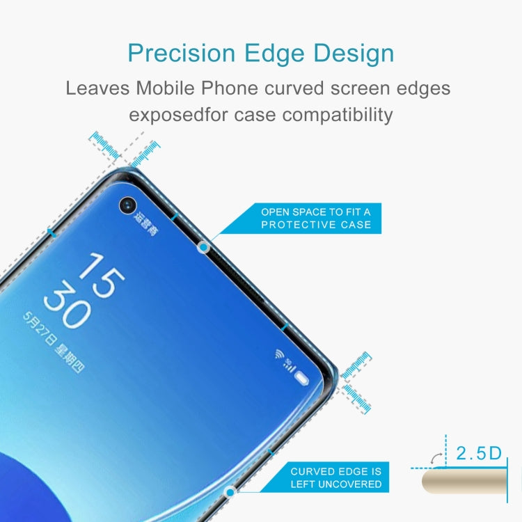 For OPPO Reno6 Pro 5G / Reno6 Pro+ 5G / Reno6 Pro 5G Snapdragon / Reno7 Pro 5G 10 PCS 0.26mm 9H 2.5D Tempered Glass Film