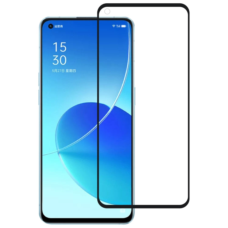 For OPPO Reno6 5G / Reno7 5G / Reno7 SE 5G Full Glue Full Screen Tempered Glass Film