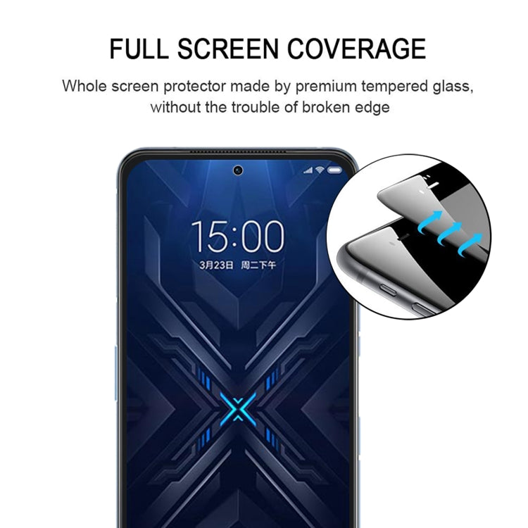 For Xiaomi Black Shark 4 / 4 Pro Full Glue Full Screen Tempered Glass Film