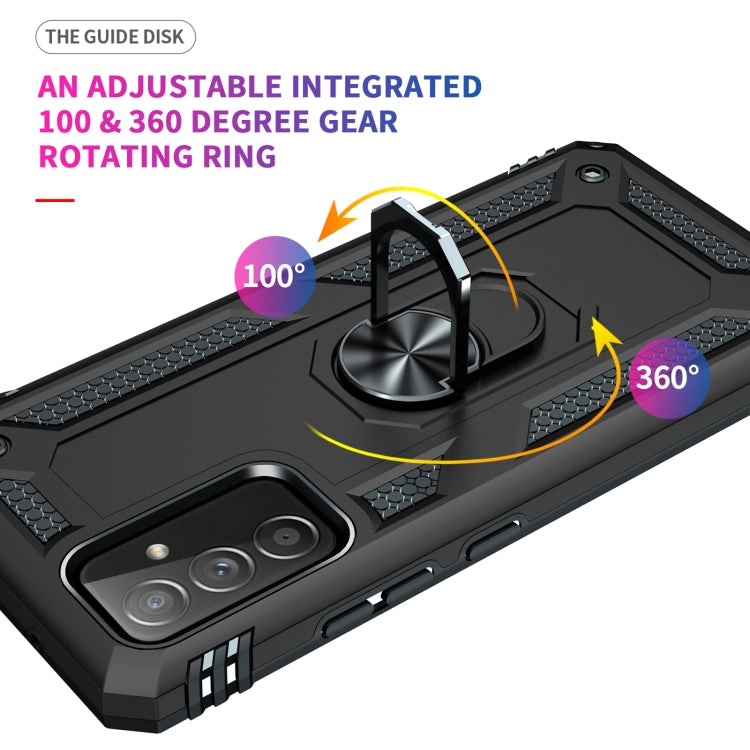 For Samsung Galaxy A82 5G Shockproof TPU + PC Protective Case with 360 Degree Rotating Holder