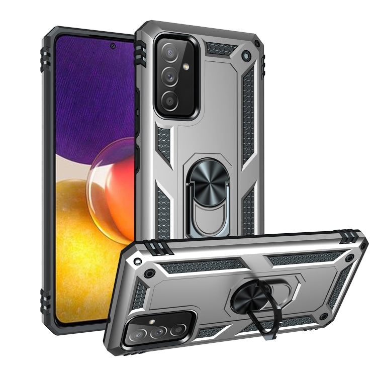For Samsung Galaxy A82 5G Shockproof TPU + PC Protective Case with 360 Degree Rotating Holder