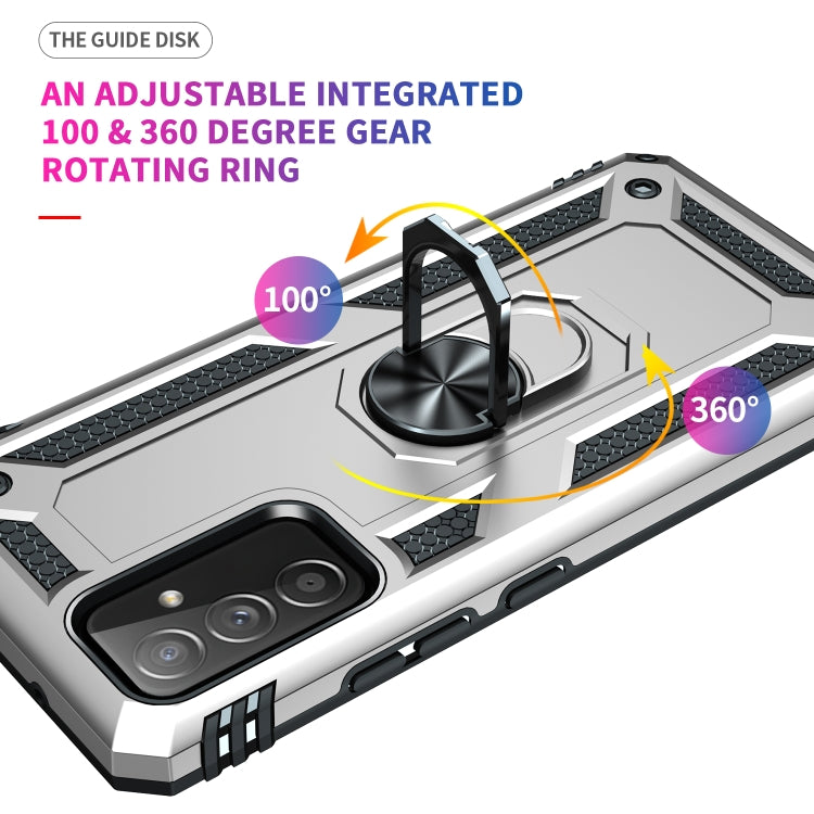 For Samsung Galaxy A82 5G Shockproof TPU + PC Protective Case with 360 Degree Rotating Holder