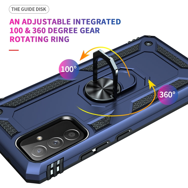 For Samsung Galaxy A82 5G Shockproof TPU + PC Protective Case with 360 Degree Rotating Holder