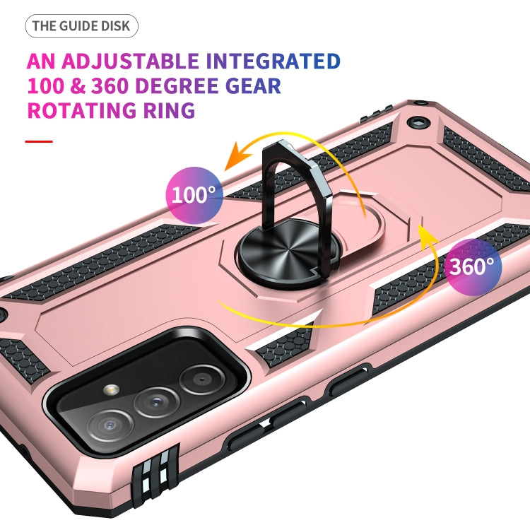 For Samsung Galaxy A82 5G Shockproof TPU + PC Protective Case with 360 Degree Rotating Holder
