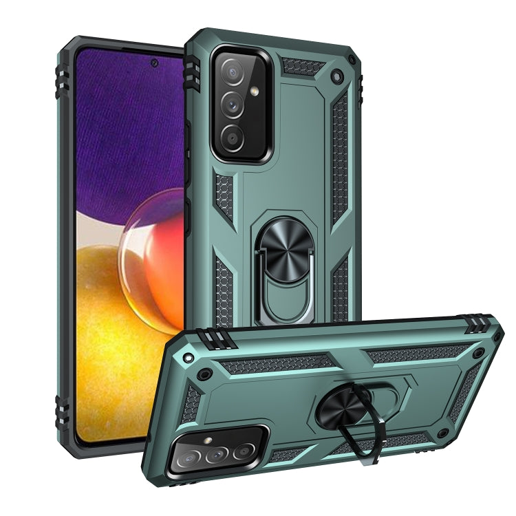 For Samsung Galaxy A82 5G Shockproof TPU + PC Protective Case with 360 Degree Rotating Holder