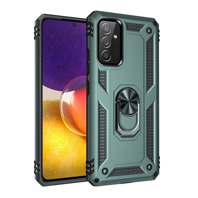 For Samsung Galaxy A82 5G Shockproof TPU + PC Protective Case with 360 Degree Rotating Holder