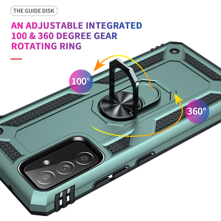 For Samsung Galaxy A82 5G Shockproof TPU + PC Protective Case with 360 Degree Rotating Holder
