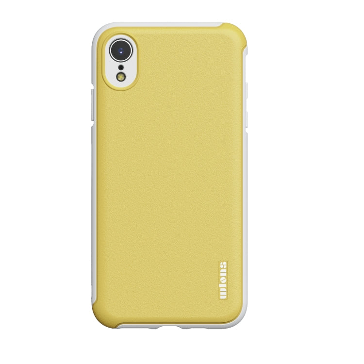 For iPhone XR wlons PC + TPU Shockproof Protective Case