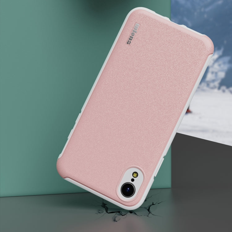 For iPhone XR wlons PC + TPU Shockproof Protective Case