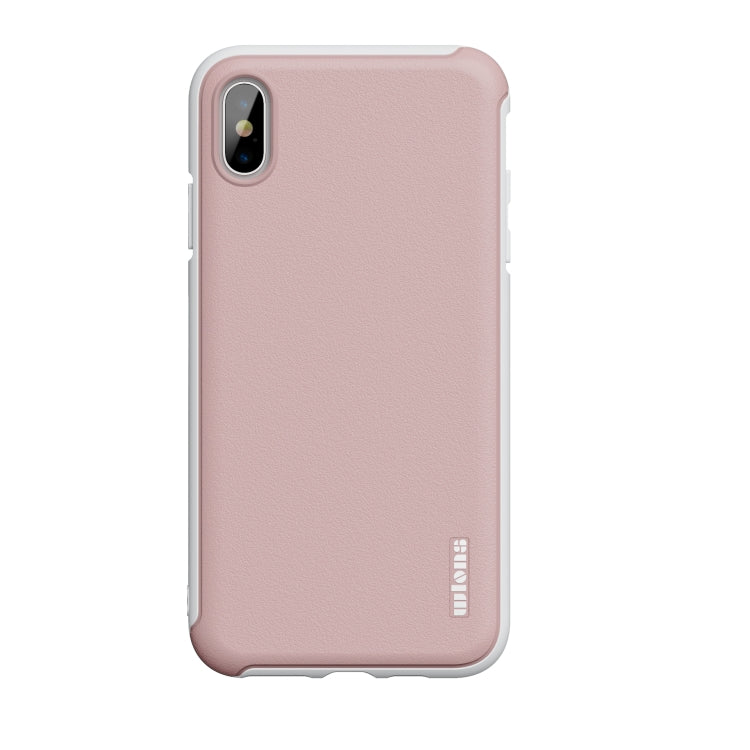 For iPhone XS Max wlons PC + TPU Shockproof Protective Case