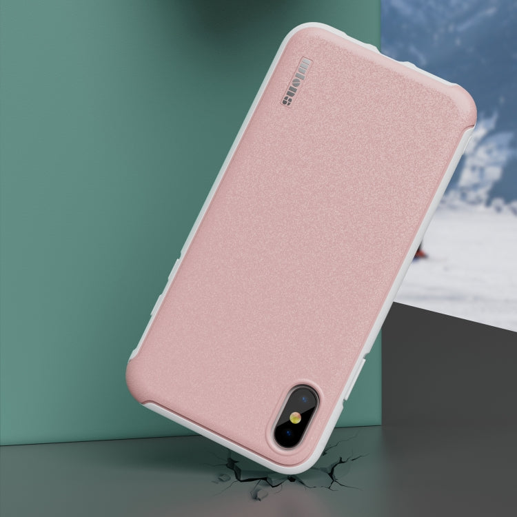 For iPhone XS Max wlons PC + TPU Shockproof Protective Case