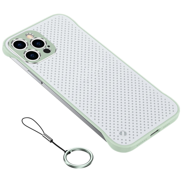 For iPhone 11 Pro Max Metal Lens Hole Heat Dissipation Protective Case