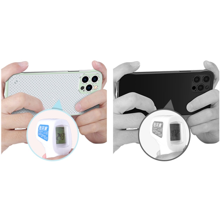 For iPhone 12 Pro Max Metal Lens Hole Heat Dissipation Protective Case