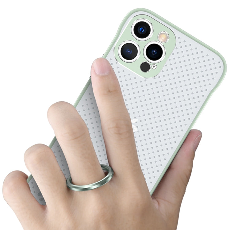 For iPhone 12 Pro Metal Lens Hole Heat Dissipation Protective Case
