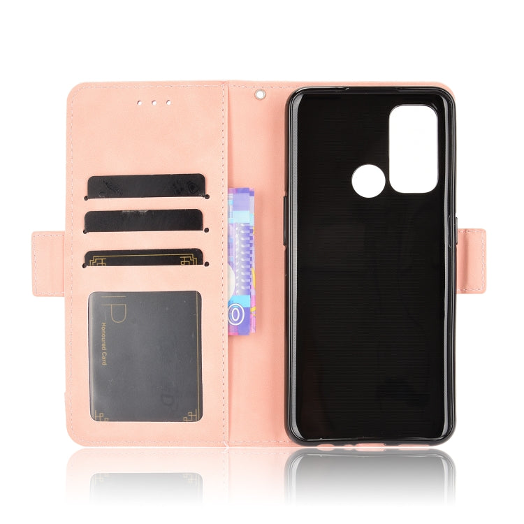 For OPPO Reno5 A Skin Feel Calf Pattern Horizontal Flip Leather Case with Holder & Card Slots & Photo Frame