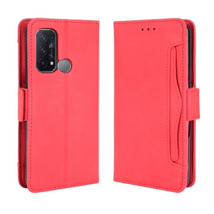 For OPPO Reno5 A Skin Feel Calf Pattern Horizontal Flip Leather Case with Holder & Card Slots & Photo Frame