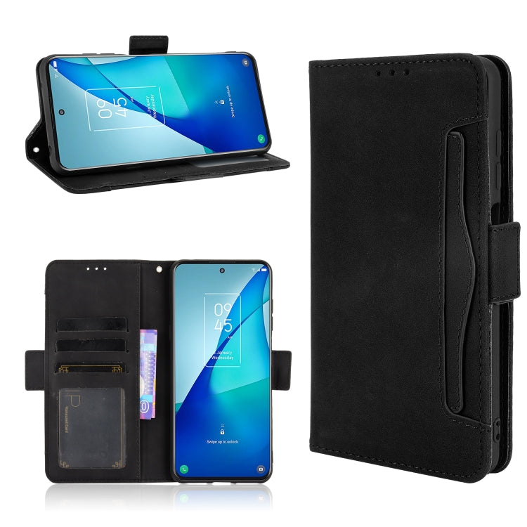 For TCL 20 5G / 20S Skin Feel Calf Pattern Horizontal Flip Leather Case with Holder & Card Slots & Photo Frame