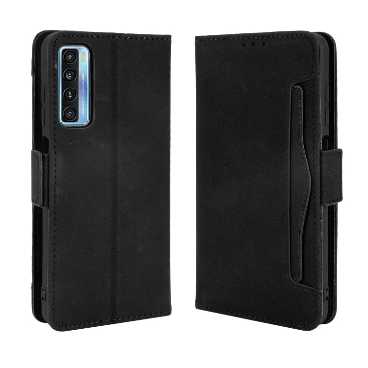 For TCL 20 5G / 20S Skin Feel Calf Pattern Horizontal Flip Leather Case with Holder & Card Slots & Photo Frame