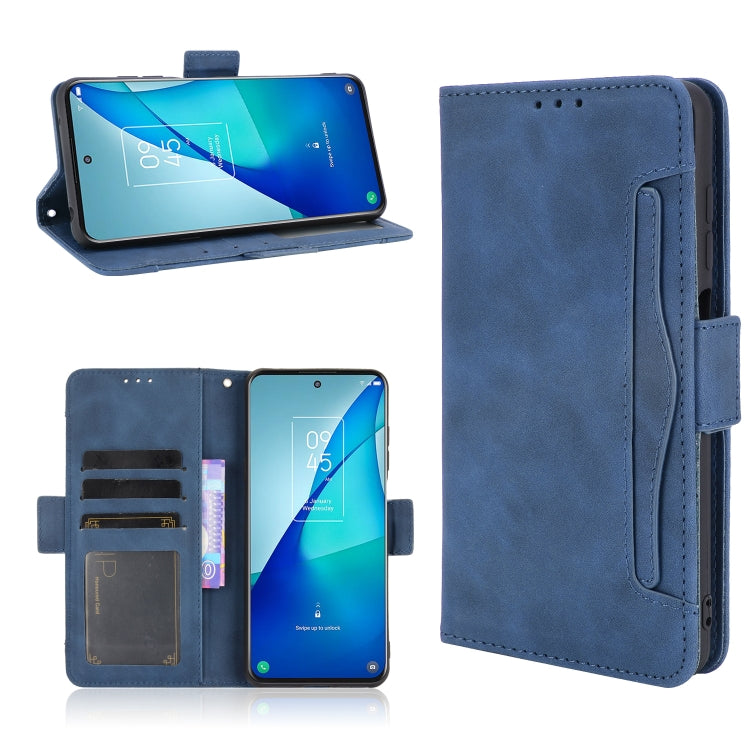 For TCL 20 5G / 20S Skin Feel Calf Pattern Horizontal Flip Leather Case with Holder & Card Slots & Photo Frame