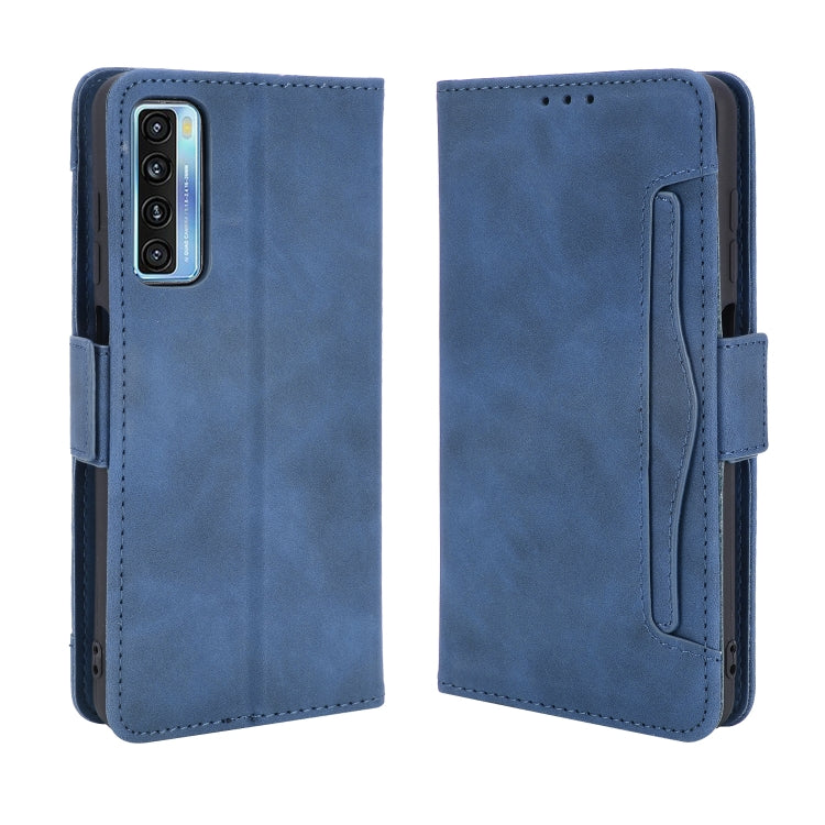 For TCL 20 5G / 20S Skin Feel Calf Pattern Horizontal Flip Leather Case with Holder & Card Slots & Photo Frame