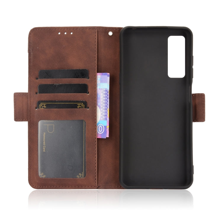 For TCL 20 5G / 20S Skin Feel Calf Pattern Horizontal Flip Leather Case with Holder & Card Slots & Photo Frame