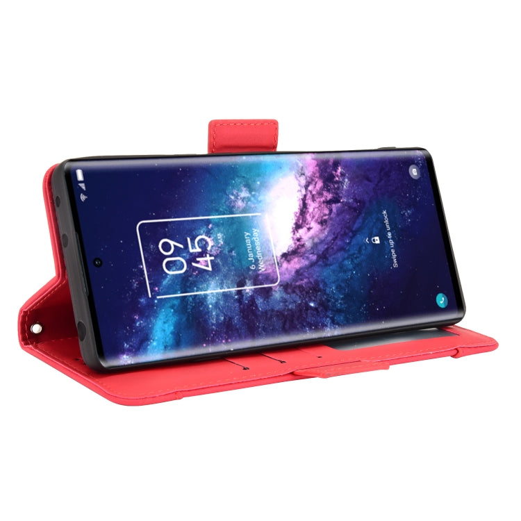 For TCL 20 Pro 5G Skin Feel Calf Pattern Horizontal Flip Leather Case with Holder & Card Slots & Photo Frame