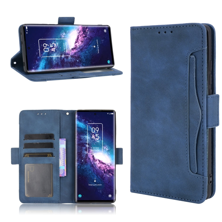 For TCL 20 Pro 5G Skin Feel Calf Pattern Horizontal Flip Leather Case with Holder & Card Slots & Photo Frame