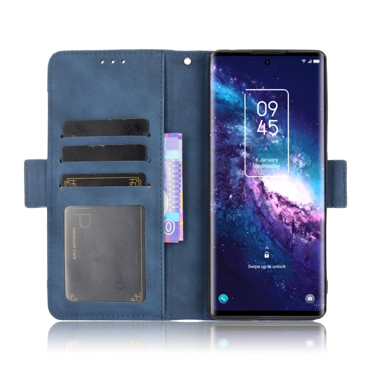 For TCL 20 Pro 5G Skin Feel Calf Pattern Horizontal Flip Leather Case with Holder & Card Slots & Photo Frame