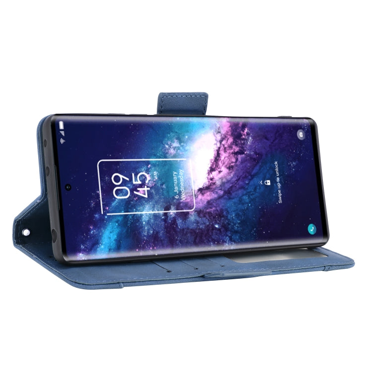 For TCL 20 Pro 5G Skin Feel Calf Pattern Horizontal Flip Leather Case with Holder & Card Slots & Photo Frame
