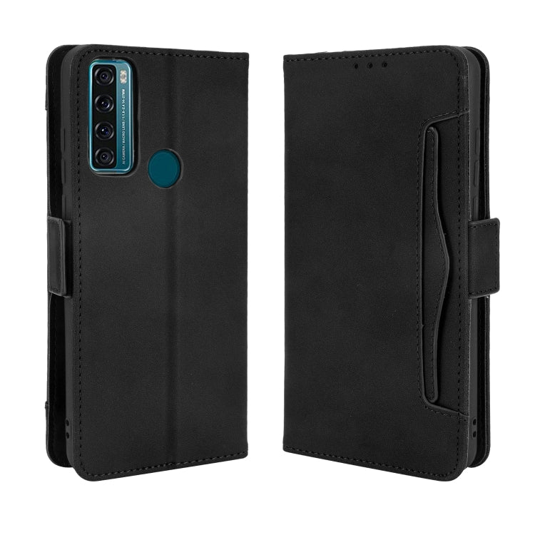 For TCL 20 SE Skin Feel Calf Pattern Horizontal Flip Leather Case with Holder & Card Slots & Photo Frame