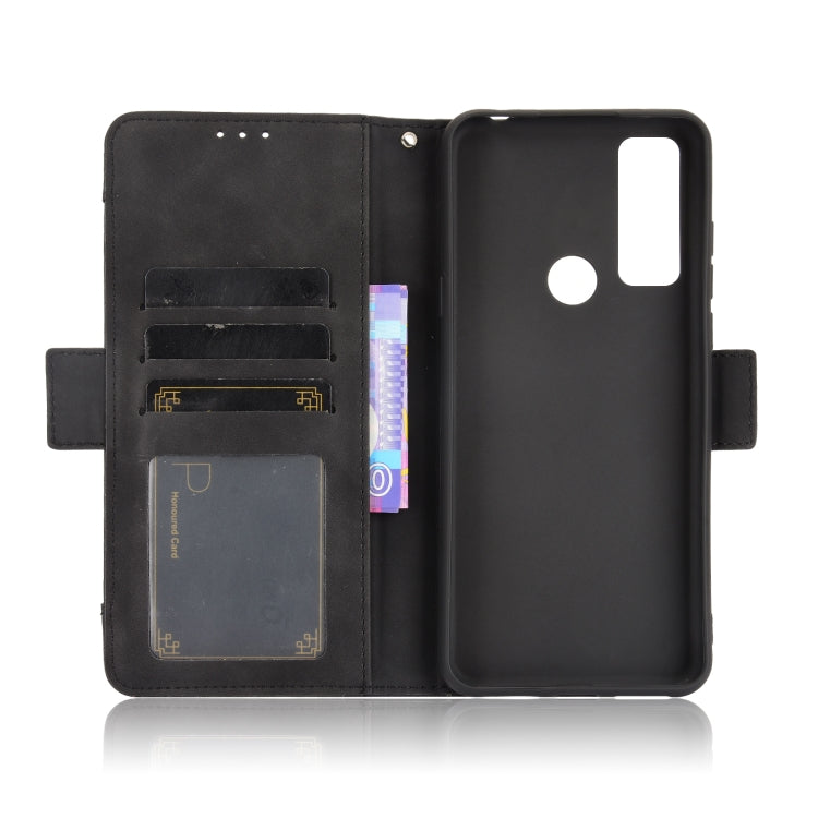 For TCL 20 SE Skin Feel Calf Pattern Horizontal Flip Leather Case with Holder & Card Slots & Photo Frame