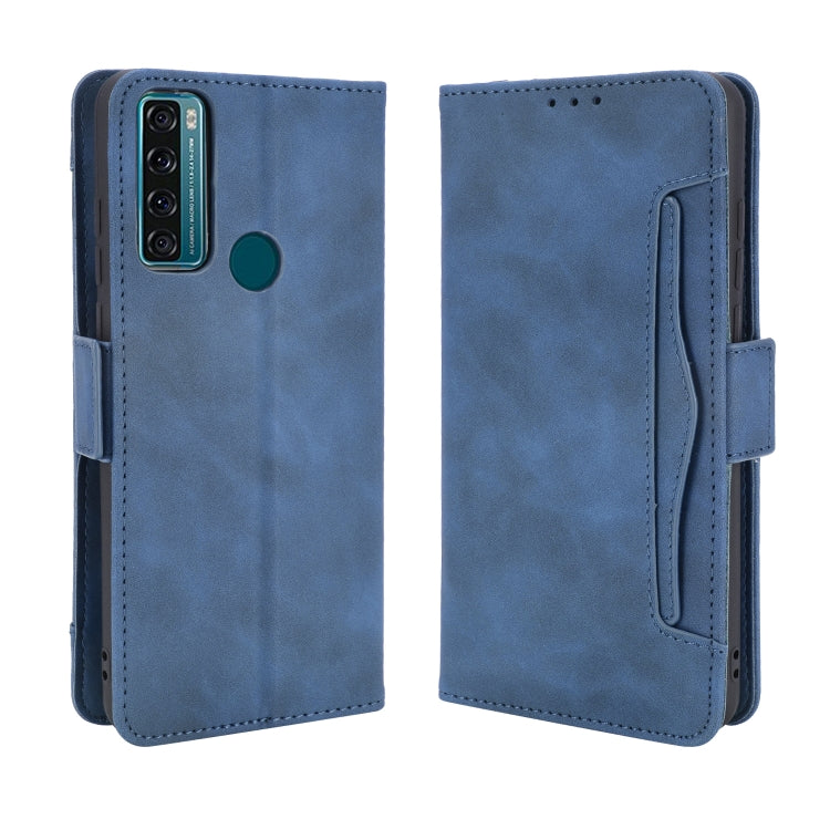 For TCL 20 SE Skin Feel Calf Pattern Horizontal Flip Leather Case with Holder & Card Slots & Photo Frame