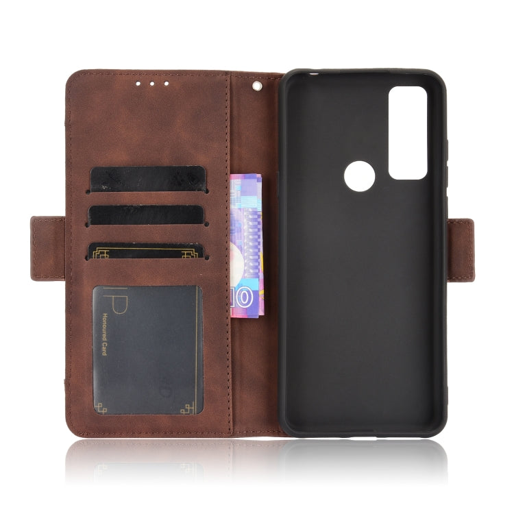 For TCL 20 SE Skin Feel Calf Pattern Horizontal Flip Leather Case with Holder & Card Slots & Photo Frame