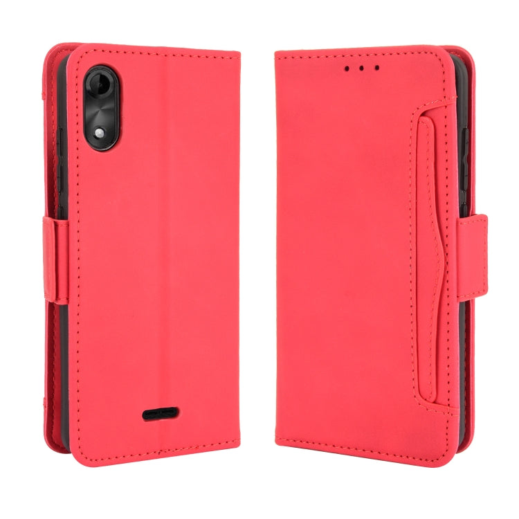 For Wiko Y51 / Sunny 5 Lite Skin Feel Calf Pattern Horizontal Flip Leather Case with Holder & Card Slots & Photo Frame
